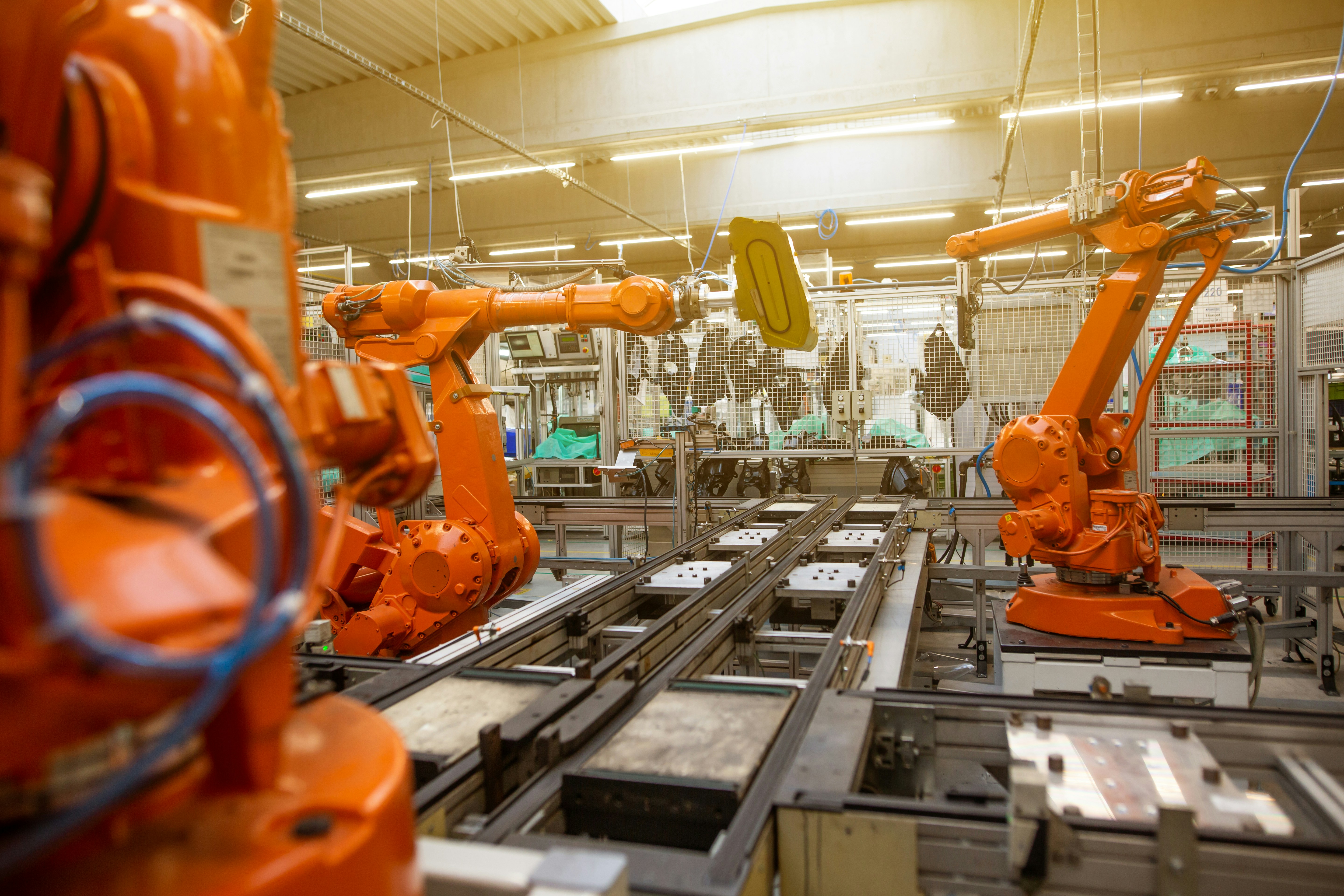 Industrial automation with AI